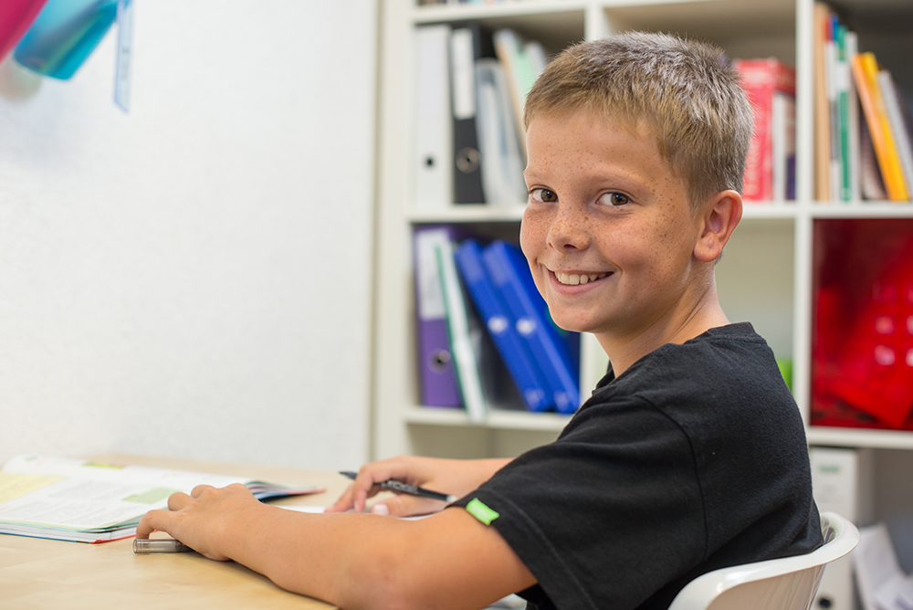 enfant soutien scolaire